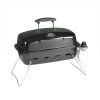 17.5" 10,000 BTU 1 Burner Portable Propane Gas Grill, Black