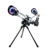 HD Astronomical Telescope Children Students Toys Gift Stargazing Monocular Teaching Aids for Science Experiment Simulate/Camping