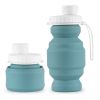 Portable Silicone Folding Cup 320ml Mini Outdoor Picnic Tableware Box Travel Coffee Retractable Wine Glass